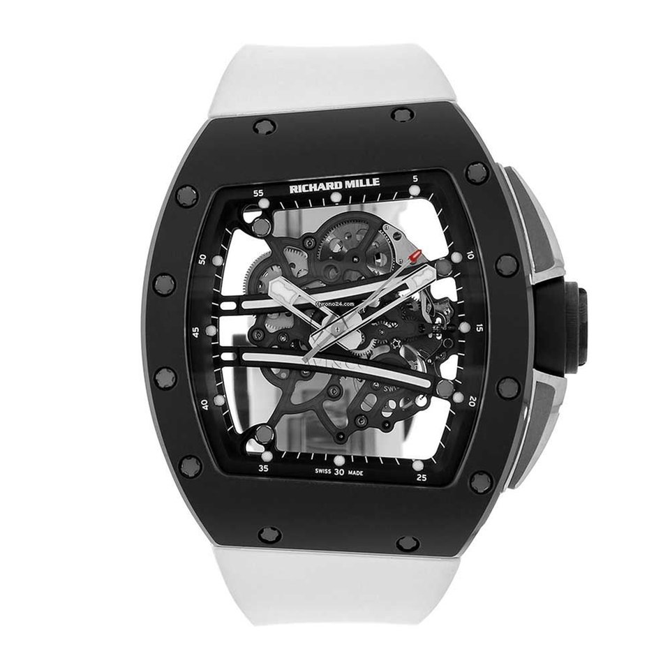 Richard Mille Yohan Blake TZP Ceramic All Black Edition Watch RM61-01
