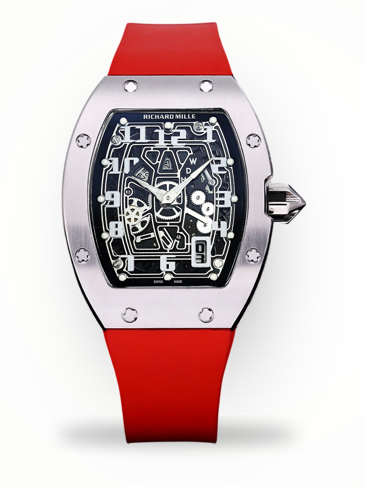 Luxury Richard Mille RM 67-01 Replica Red Strap Watch For The Modern Gentleman – Swiss Precision
