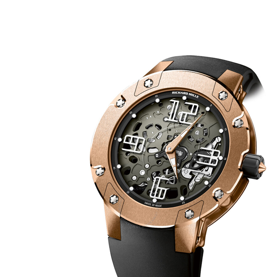 Richard Mille Extra Flat Automatic Grey Dial Men’s Watch RM033-RGA