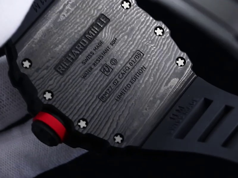 High-Quality Replica Richard Mille RM 27-02 Rafael Nadal Tourbillon Watch – Ultra-Light Carbon Case, Skeleton Dial
