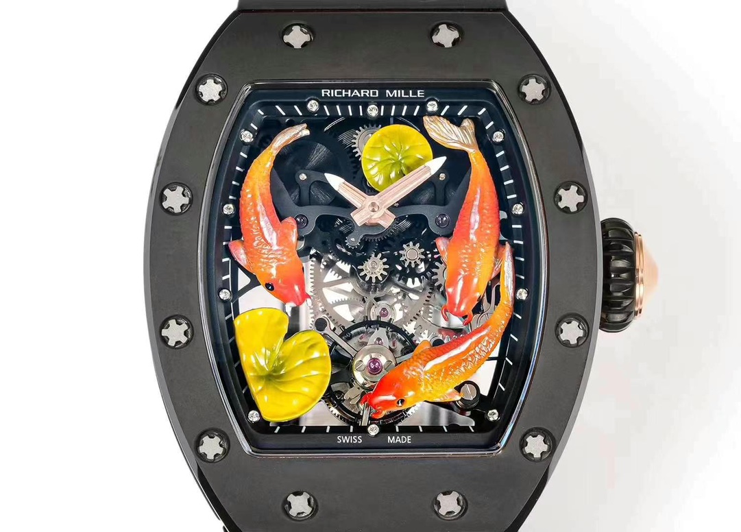 Richard Mille RM S10 Koi Tourbillon Replica Watch Limited Edition