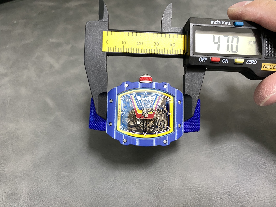 Richard Mille RM 67-02 Fernando Alonso Replica Super Clone Watch – Swiss Skeleton Dial Carbon Case