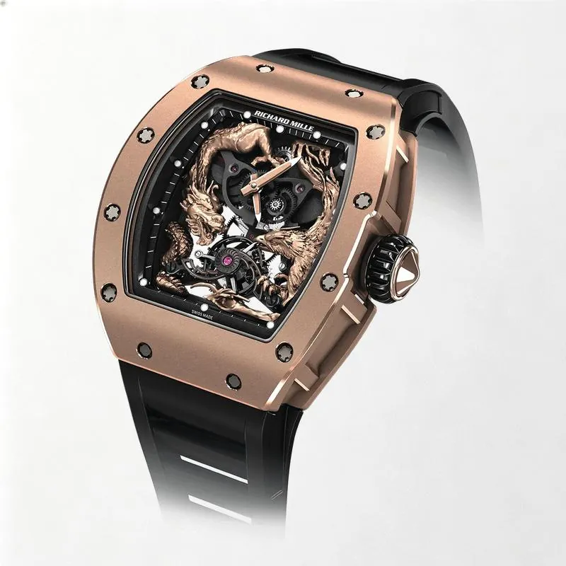 Richard Mille RM 57-01 Jackie Chan Tourbillon Dragon Phoenix Super Clone