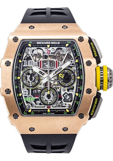 Richard Mille RM 11-03 Felipe Massa Flyback Chronograph Rose Gold/Titanium