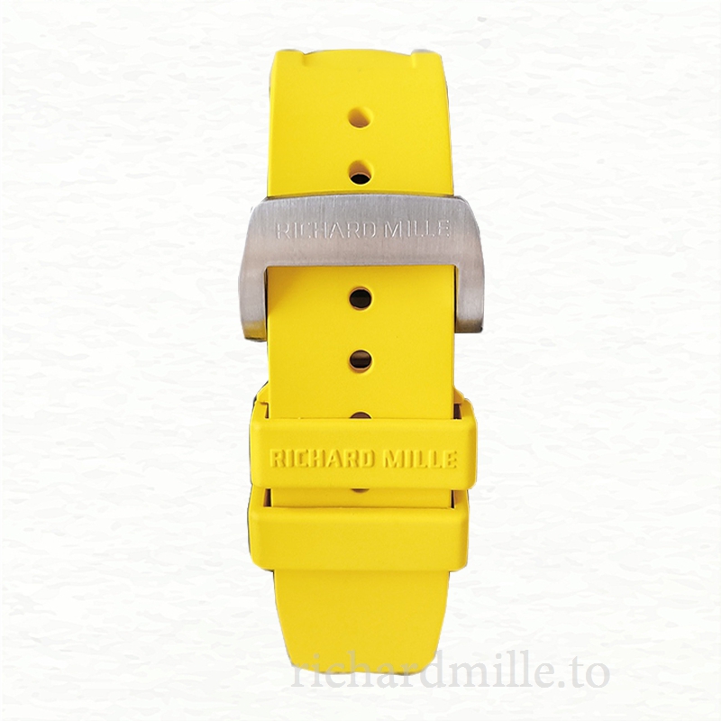 Richard Mille RM52-02 Men Mechanical Diamond Bezel Horse Dial Watch