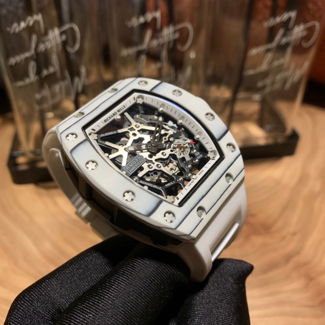 Richard Mille RM 035 Rafael Nadal Americas Full Skeleton Automatic Swiss Movement Replica Watch