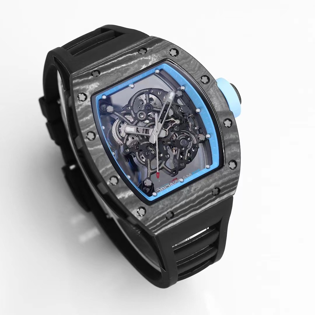 Replica Richard Mille RM 055 Watch – Lightweight NTPT Carbon, Swiss Craftsmanship
