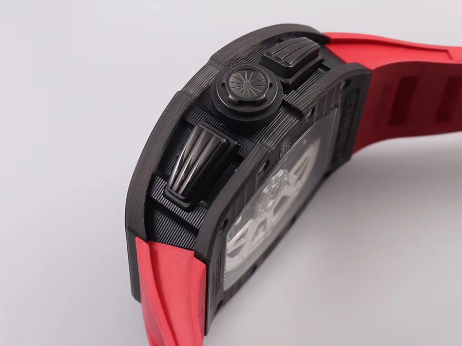 Richard Mille Replica RM 011 Red Strap V2 new upgrade