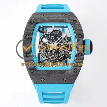 RM055 Yas Marina Circuit ZF NTPT Blue Dial Blue Rubber Strap NH05A V3