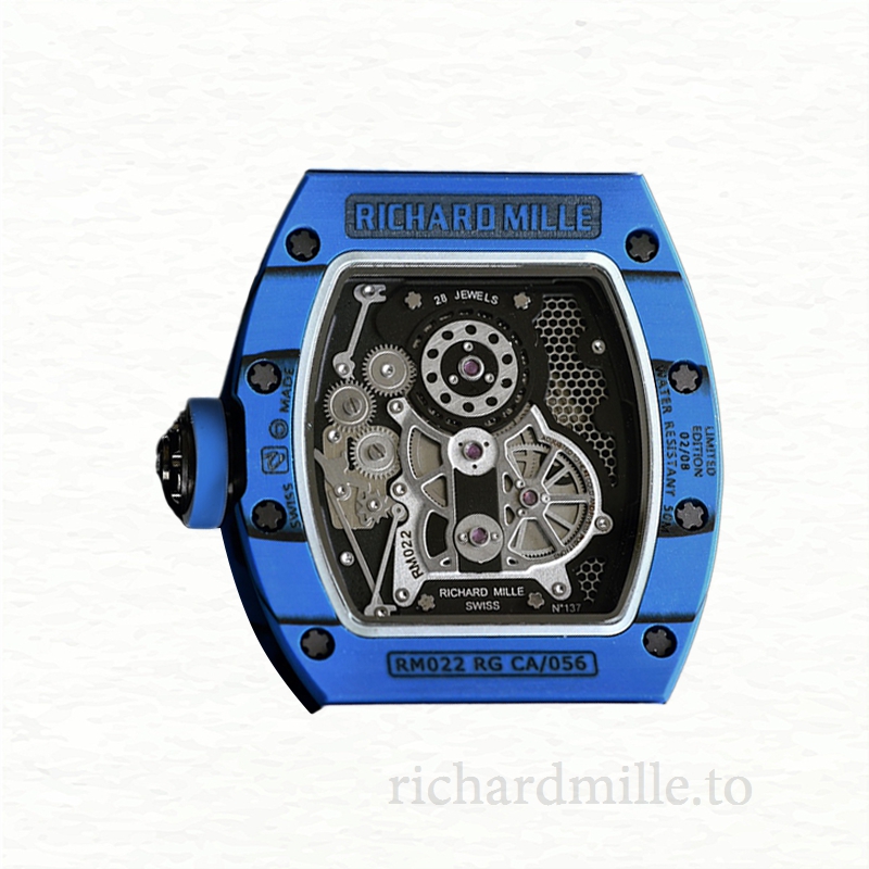 Richard Mille RM022 Automatic Men Black Dial Arabic Numeral Watch