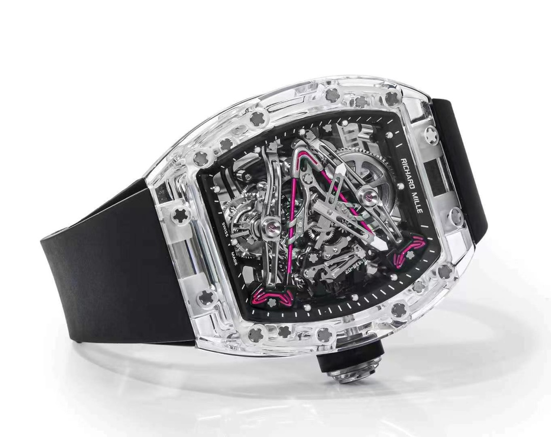 Richard Mille RM 38-02 Tourbillon Replica Watch – Transparent Crystal Case
