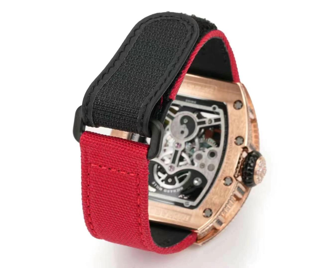 Replica RICHARD MILLE RM S10 Koi Tourbillon Watch with Rose Gold Case