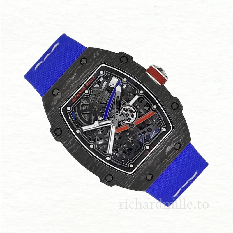 Richard Mille RM 67-02 Transparent Dial Men’s Strap Watch