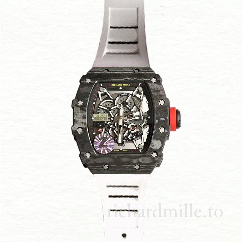 Richard Mille RM35-02 Men Mechanical Transparent Dial Watch