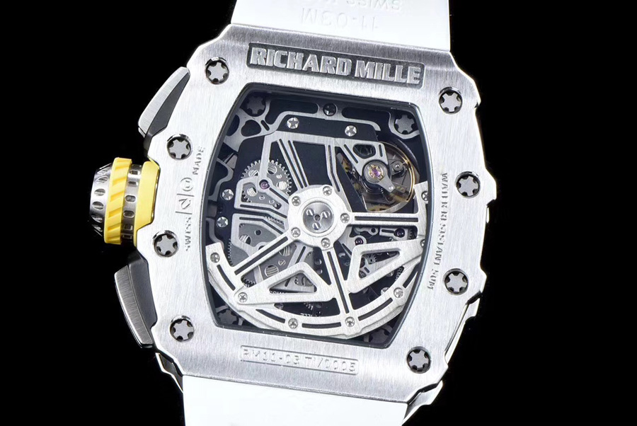 Richard Mille Replica RM 11-03 White Tape