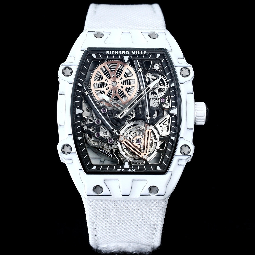 Richard Mille RM 27-05 Rafael Nadal Flying Tourbillon Super Clone Carbon TPT Ultra Light