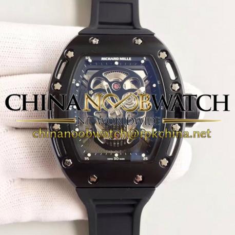 RM052 SF PVD Silver Skull Dial Swiss M6T51