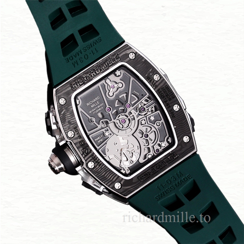 Richard Mille RM 62-01 Automatic Men Watch Carbon Fiber