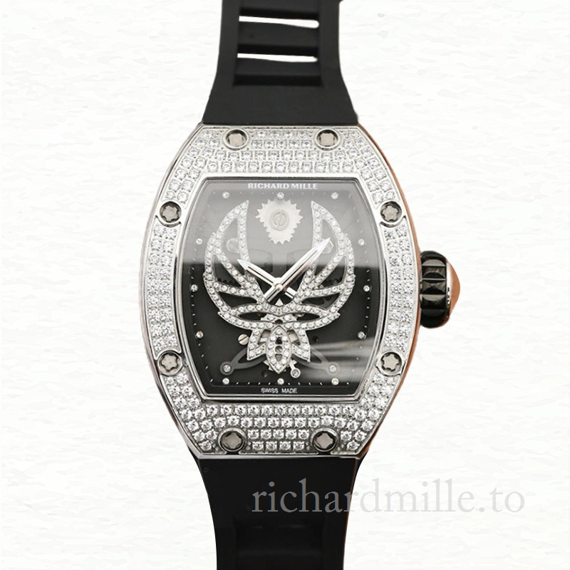 Richard Mille RM019 Hand Wind Men Rubber Band Watch