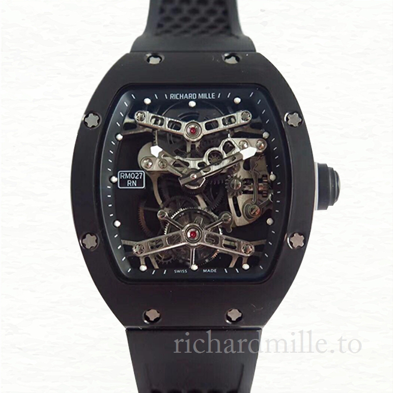 Richard Mille RM027 Hand Wind Men Rubber Band