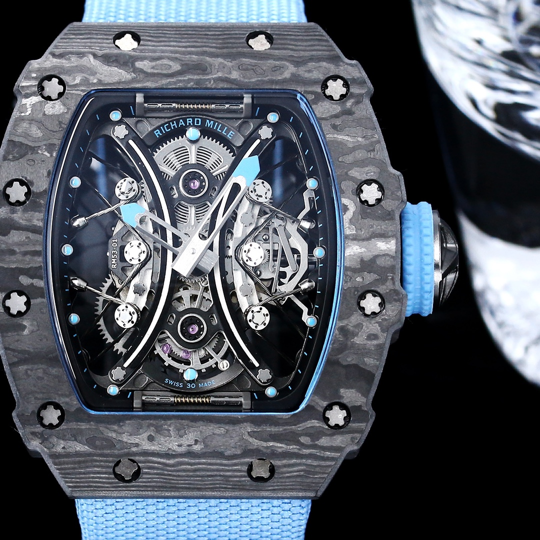 Richard Mille RM 53-01 Replica Tourbillon Pablo Mac Donough Watch – Swiss Precision & Carbon Fiber Case