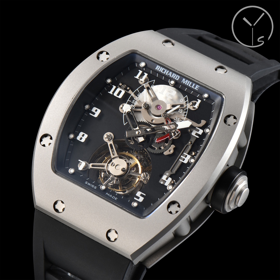 Replica Richard Mille RM001 Super Clone Tourbillon – Best Titanium Skeleton Watch