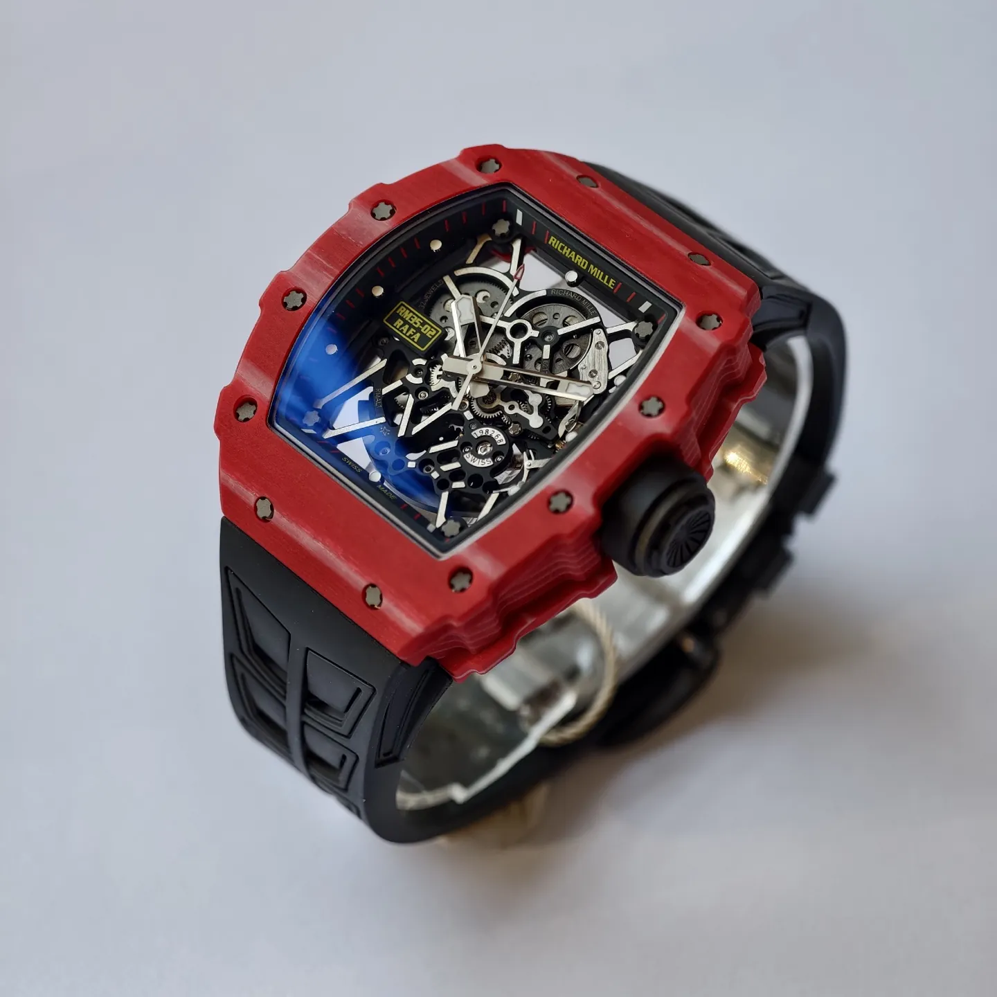 UMI Richard Mille RM 35-02 Rafael Nadal Red Quartz TPT Super Clone
