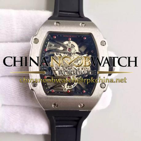 RM27-02 SS Black &amp; Skeleton Dial M9015