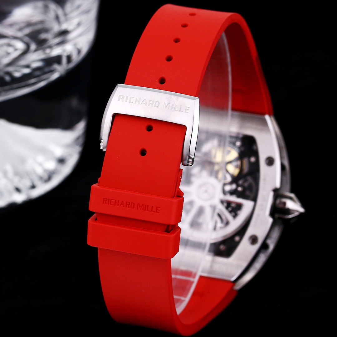 Luxury Richard Mille RM 67-01 Replica Red Strap Watch For The Modern Gentleman – Swiss Precision