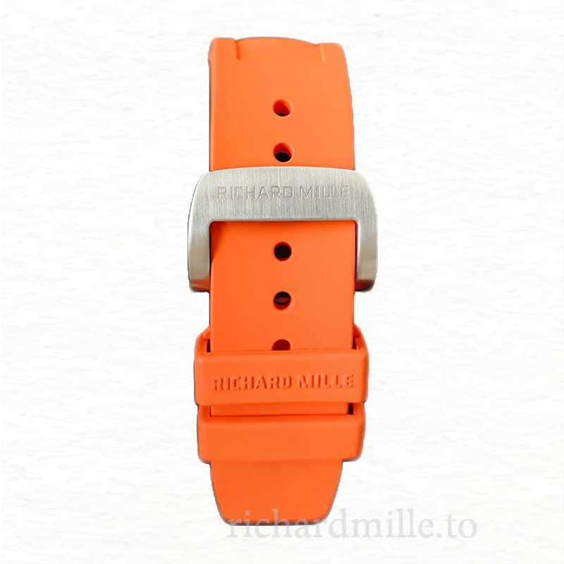 Richard Mille RM35-02 Men Mechanical Watch Rubber Band Diamond Bezel