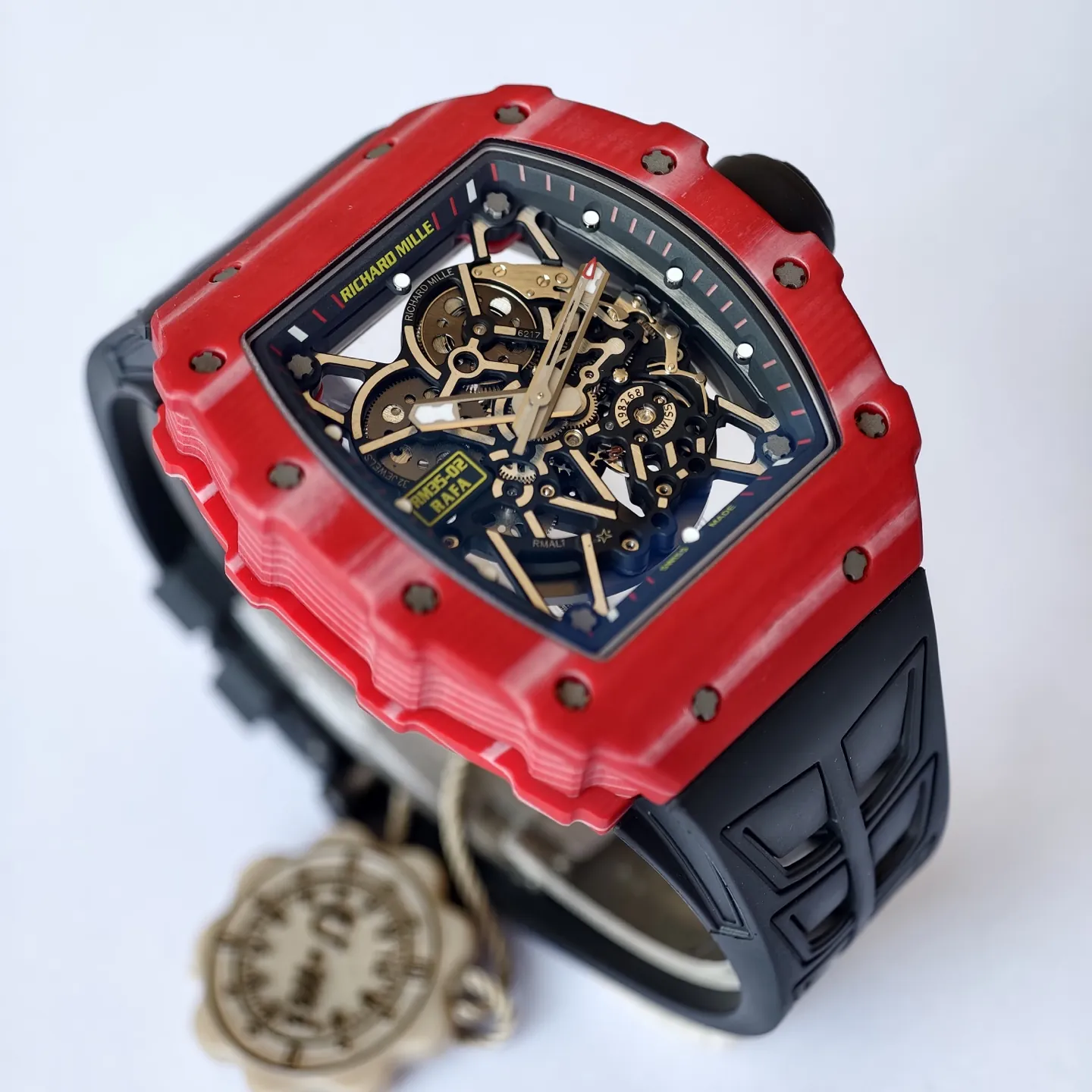 UMI Richard Mille RM 35-02 Rafael Nadal Red Quartz TPT Super Clone