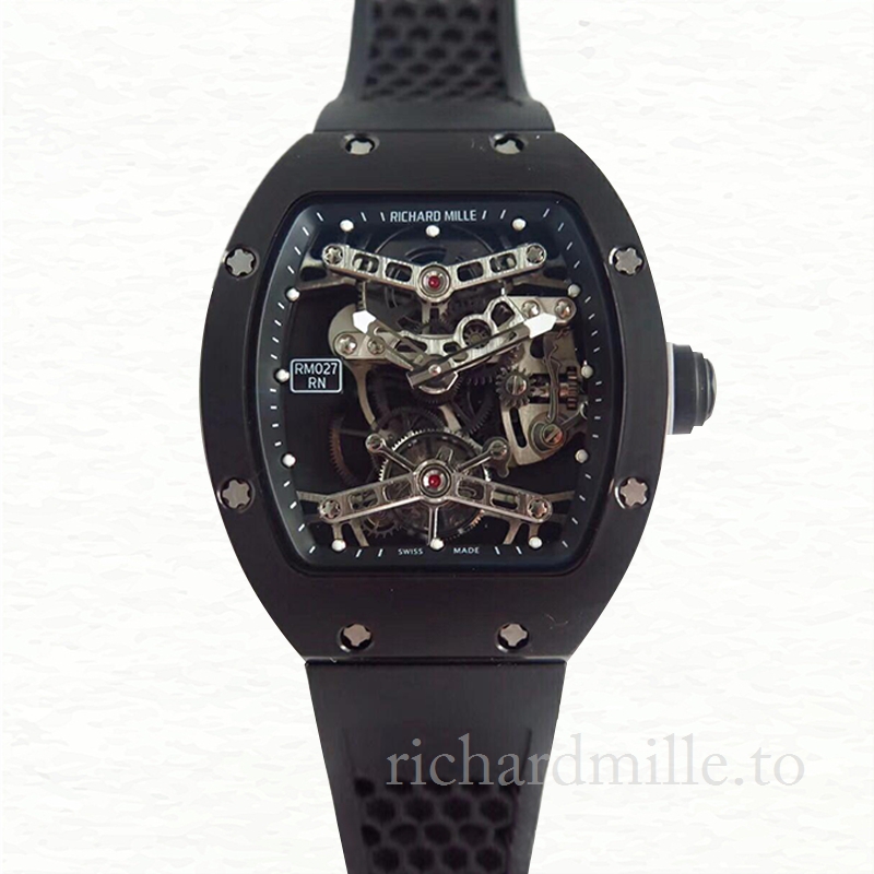 Richard Mille RM027 Hand Wind Men Rubber Band