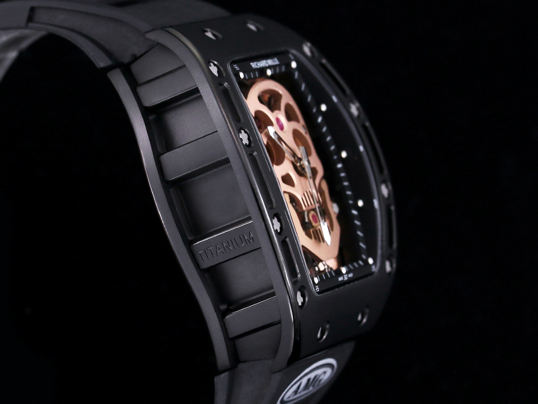 Replica Richard Mille RM052 Skull Tourbillon Super Clone Watch 43mm Swiss Skeleton Design