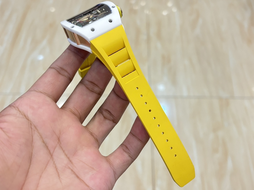 Replica Richard Mille RM 88 Smiley Tourbillon Watch with Gold Smiley Dial