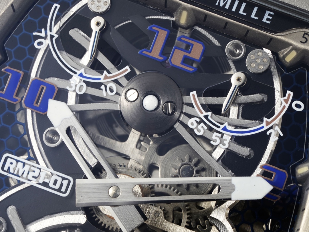 Super Clone Richard Mille RM 21-01 Aerodyne Tourbillon Replica Watch
