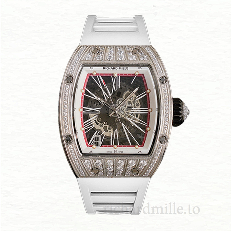 Richard Mille RM023 Men Automatic Roman Numeral Rubber Band