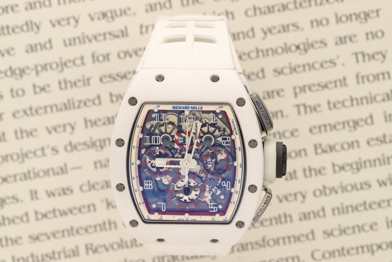 Richard Mille RM011 Felipe Massa White Asia Edition