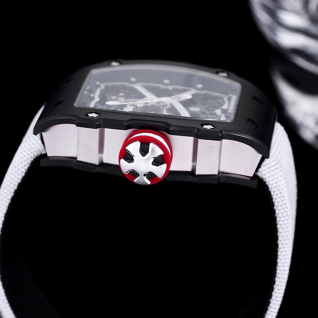 Swiss Replica Richard Mille RM 67-02 Skeleton Dial Steel Composite Case Watch – Precision Tourbillon Movement
