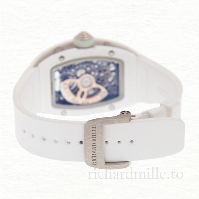 Richard Mille RM07-01 Ladies Automatic Black With Diamonds Dial Watch