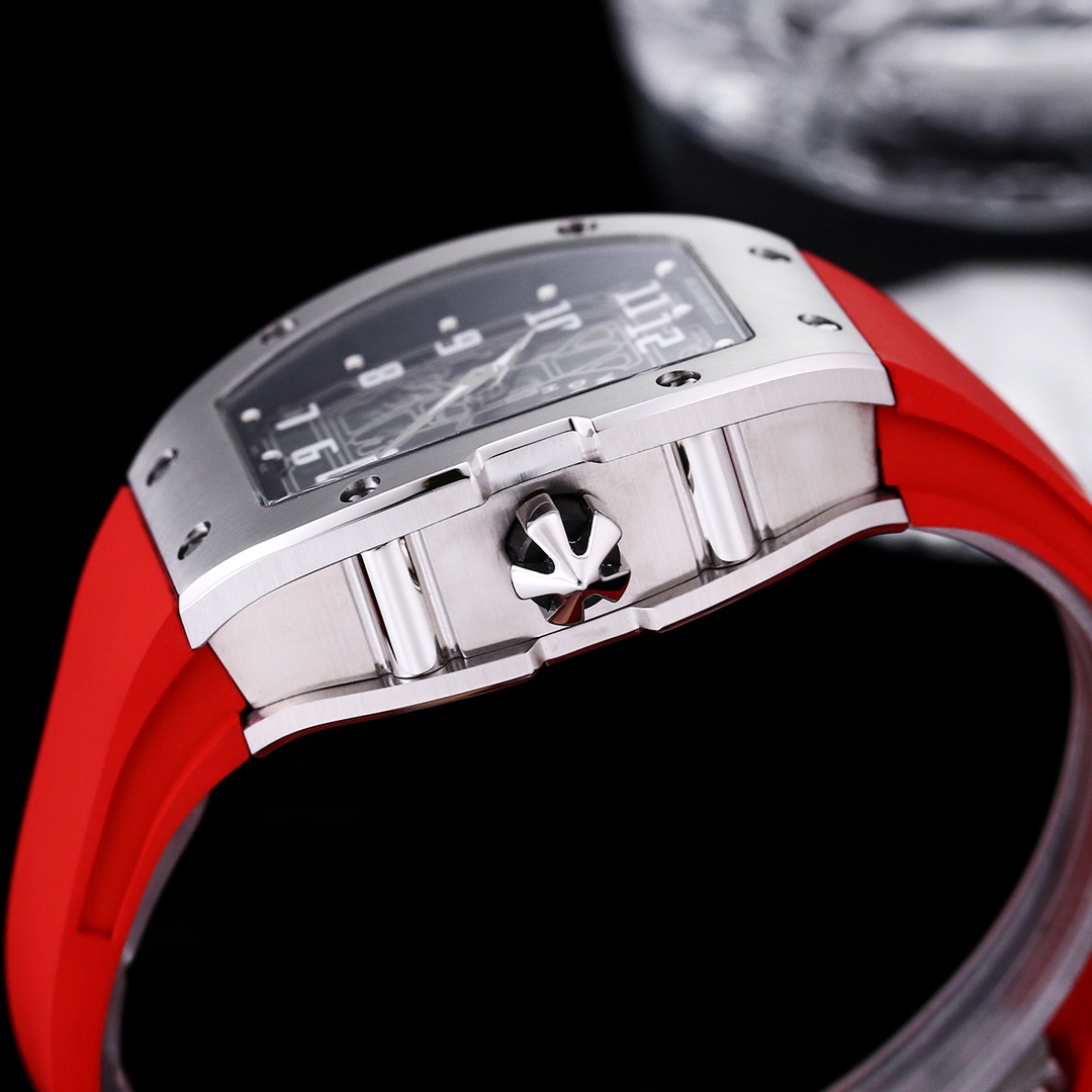 Luxury Richard Mille RM 67-01 Replica Red Strap Watch For The Modern Gentleman – Swiss Precision