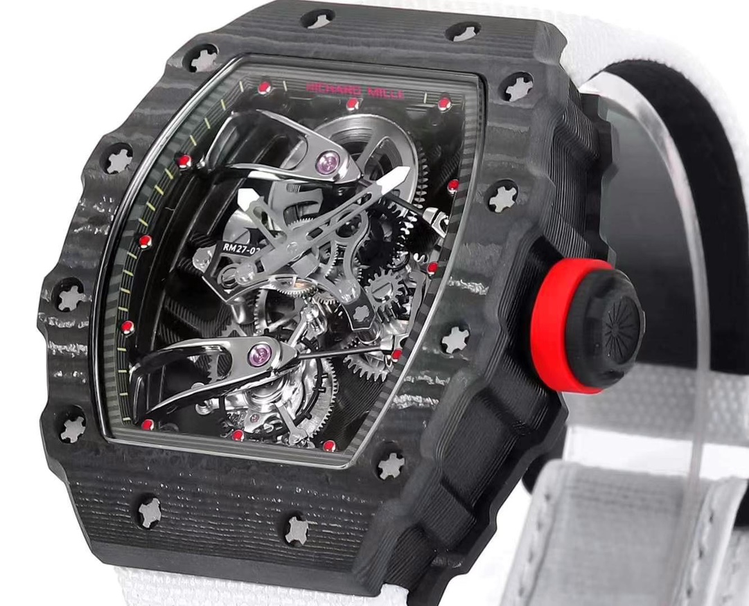 Swiss Richard Mille RM 27-02 Replica Watch – Swiss Tourbillon, Ultra-Light Carbon Case, Premium Skeleton Dial