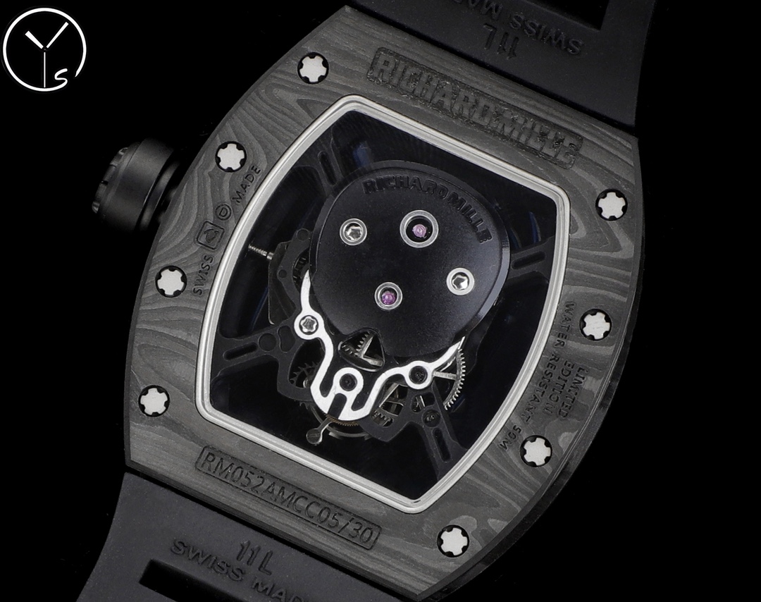 Richard Mille RM52-01 Replica Skull Tourbillon Carbon Fiber Camouflage