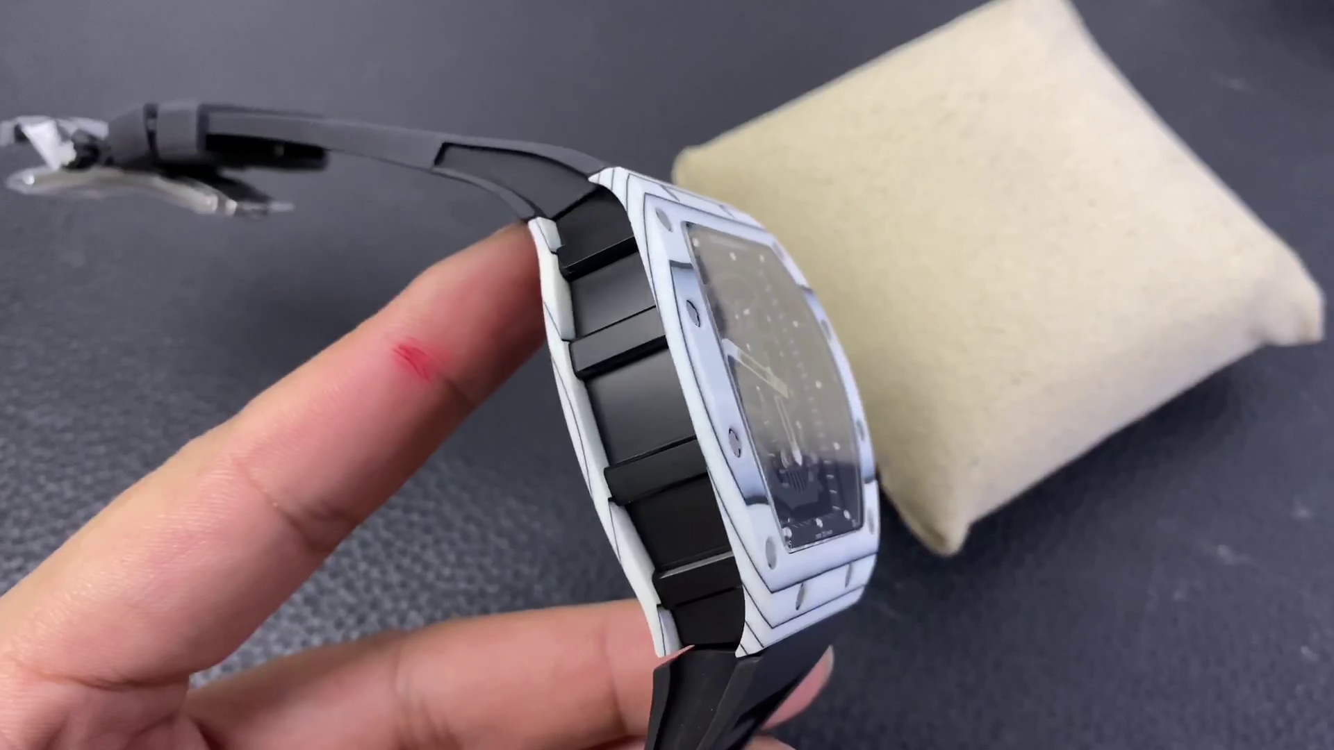 Luxury Richard Mille RM 52-01 Replica Tourbillon Watch – Bold Skull Design, Swiss Precision & Ultimate Craftsmanship