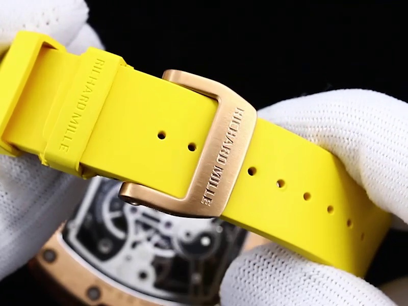 Luxury Richard Mille RM 26-01 Replica Panda – Swiss Tourbillon Watch With Premium Skeleton Dial & Yellow Strap