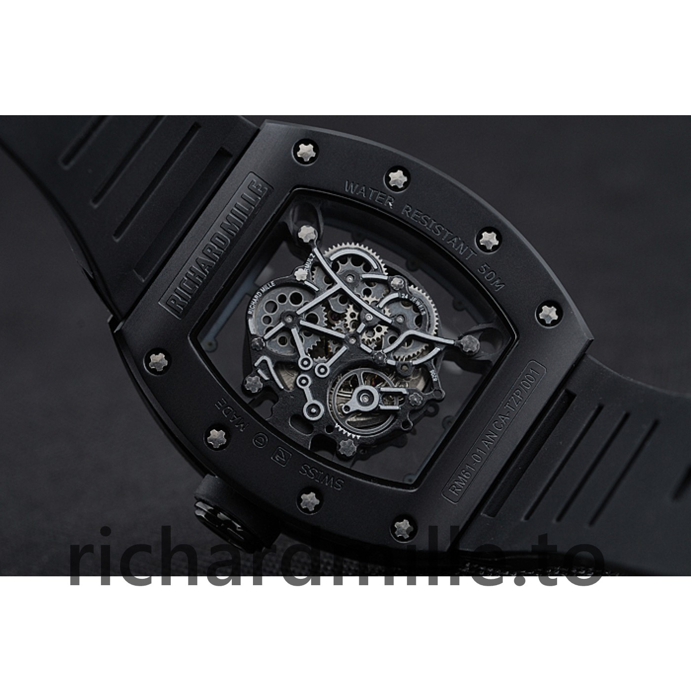 Richard Mille RM055 1454199 Rubber Black Dial Watch
