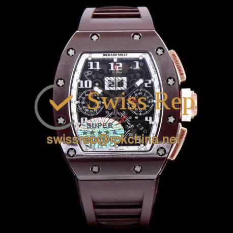 RM011 TZP KVF Ceramic &amp; Rose Gold White Dial 7750