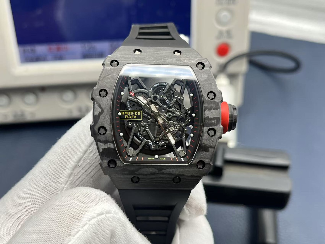 Richard Mille 35-02 Rafael Nadal Black NTPT Carbon Watch
