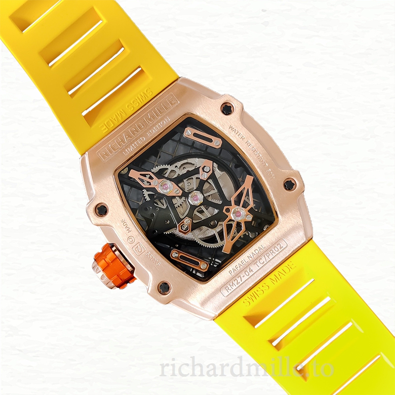 Richard Mille RM27-04 Mechanical Men Watch Transparent Dial