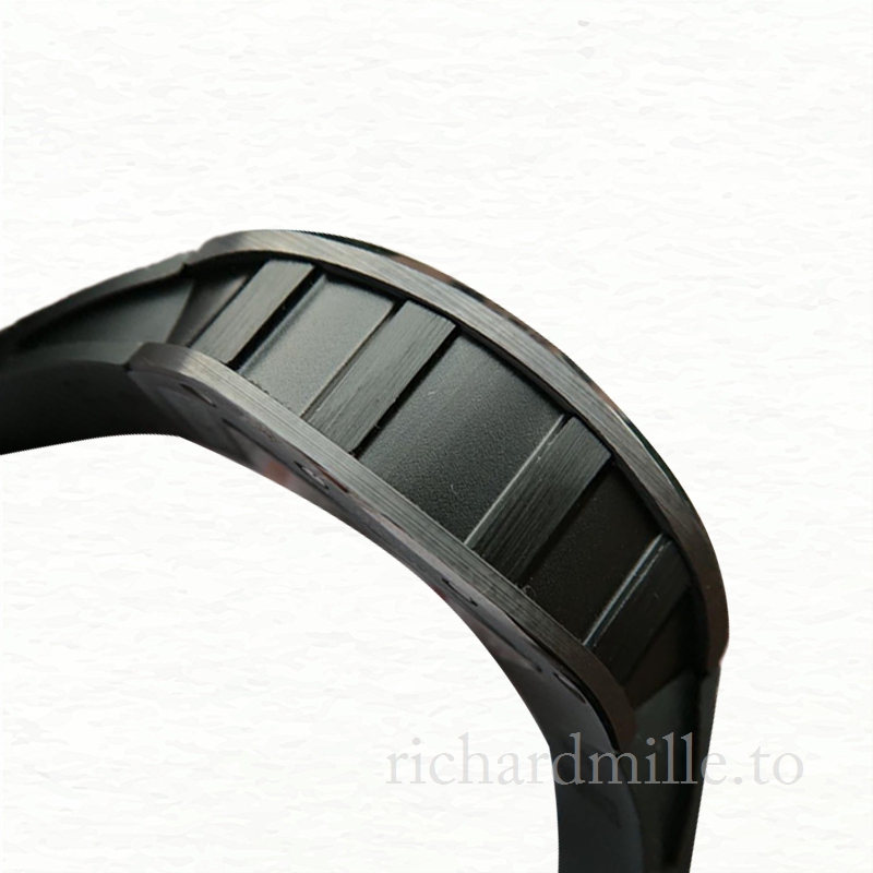 Richard Mille RM061 Men Hand Wind Stainless Steel Rubber Band