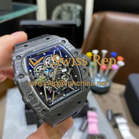 RM35-02 Rafa ZF NTPT Black Dial Black Rubber Strap NH05A V4